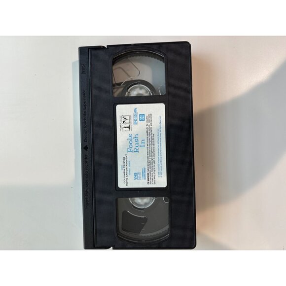 Fools Rush In VHS Movie Matthew Perry & Salma Hayek Columbia Pictures Romantic C - Picture 5 of 5